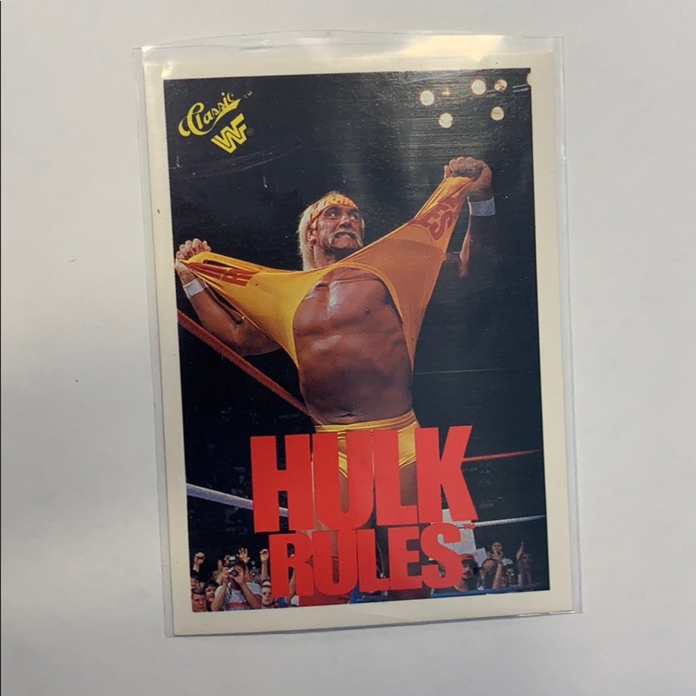 Iconic Hulk Hogan Card